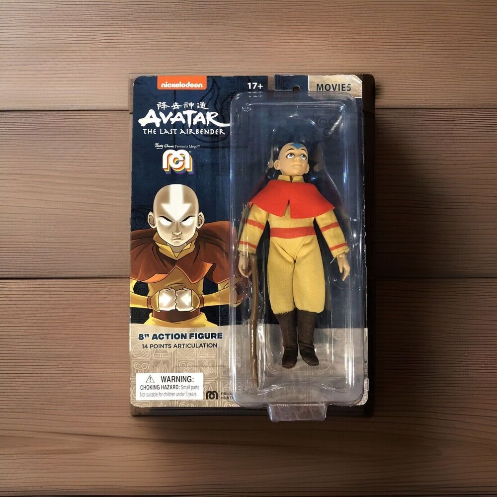 Avatar The Last Airbender Mego Heroes  Action Figure Movies Nickelodeon Toy
